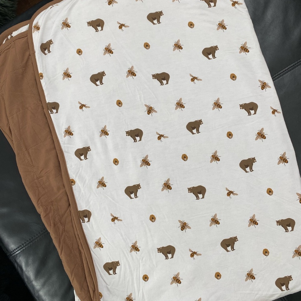 Kyte BABY toddler blanket in “Honey Bear” 1.0 tog, nwot
